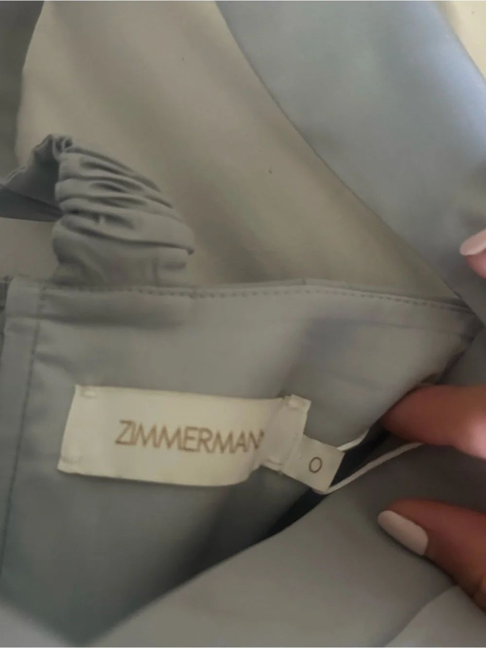 Zimmermann Kindred Spirit Pleated Draped Minidress - Picture 6 of 7
